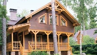 Строительство двухэтажного деревянного дома в Сестрорецке - Строй-Мск от 134186 рублей